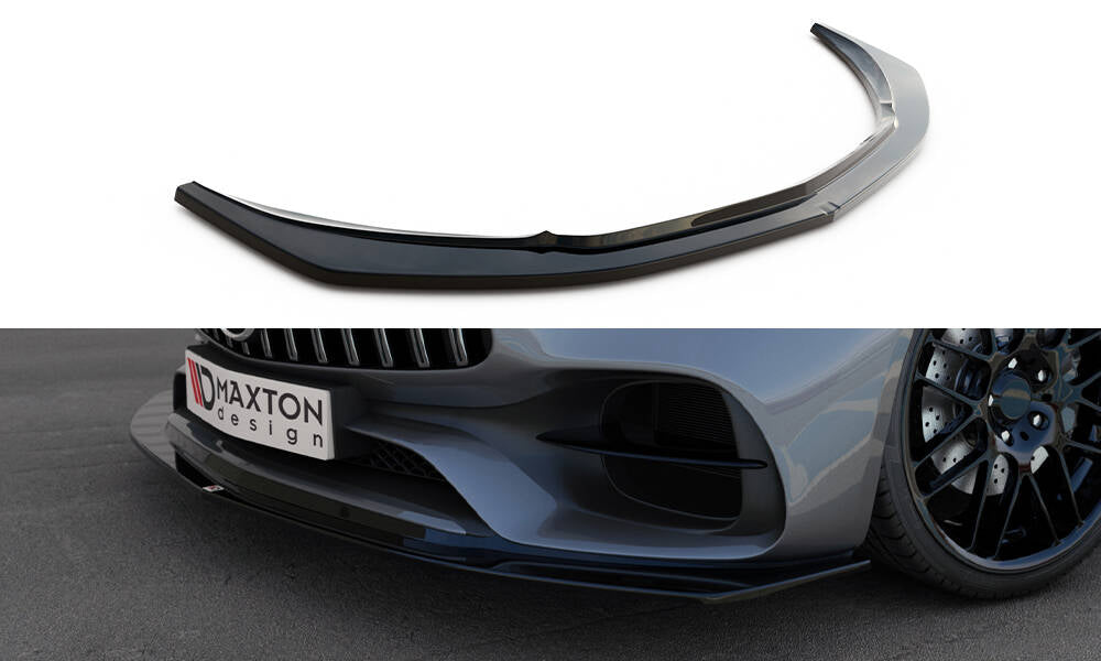 Front Ansatz für Mercedes-AMG GT S C190 Facelift schwarz Hochglanz