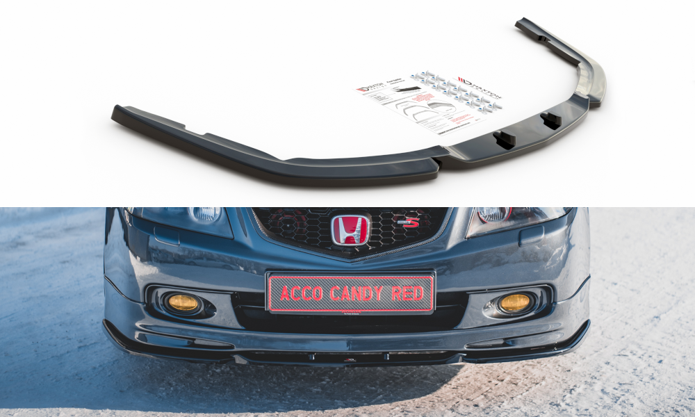 Front Ansatz V.3 für Honda Accord Mk7 Type-S schwarz matt