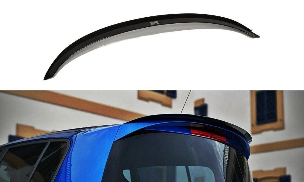 Spoiler CAP für RENAULT MEGANE II RS R26 schwarz Hochglanz