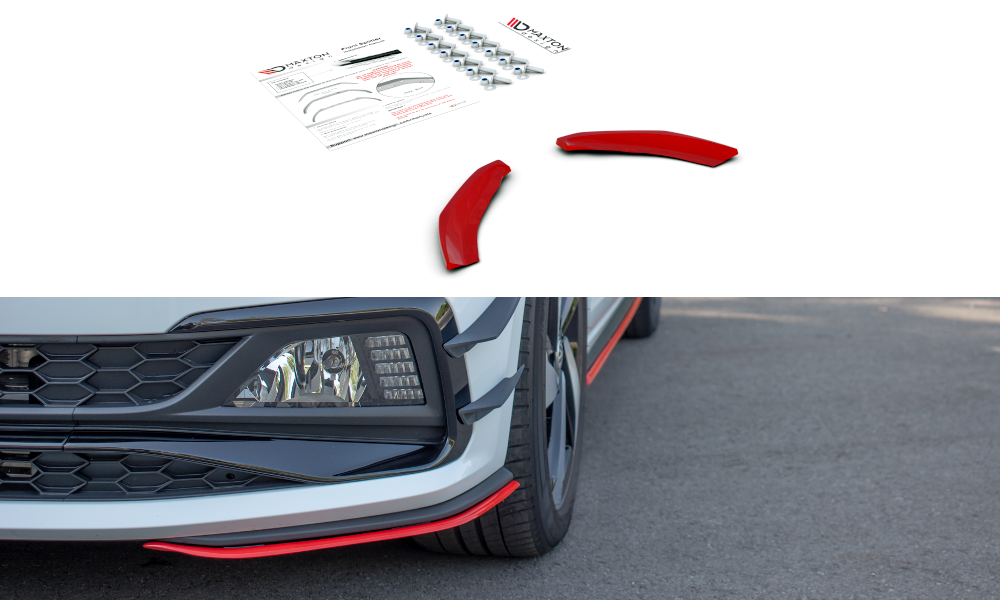 Front Ansatz für Seite Volkswagen Polo GTI / R-line Mk6