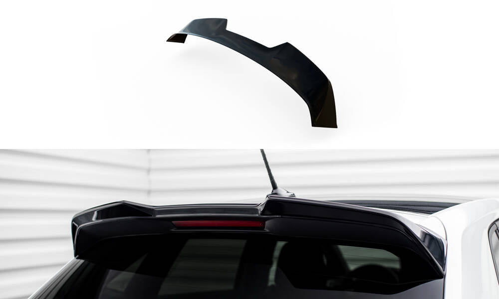 Spoiler CAP 3D für VW Polo GTI Mk6 schwarz Hochglanz