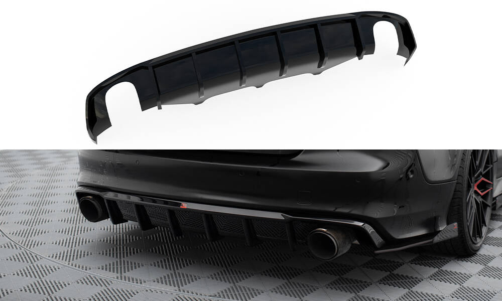Diffusor Heck Ansatz für Audi A7 S-Line C7