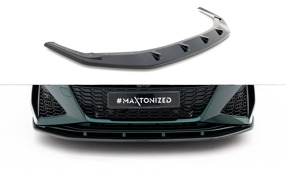 Prepreg Carbon Fiber Front Ansatz für Audi RS7 C8