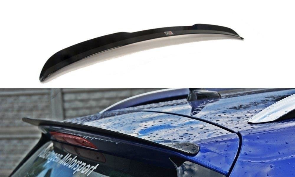 Spoiler CAP für VW Golf Variant Mk7 schwarz Hochglanz