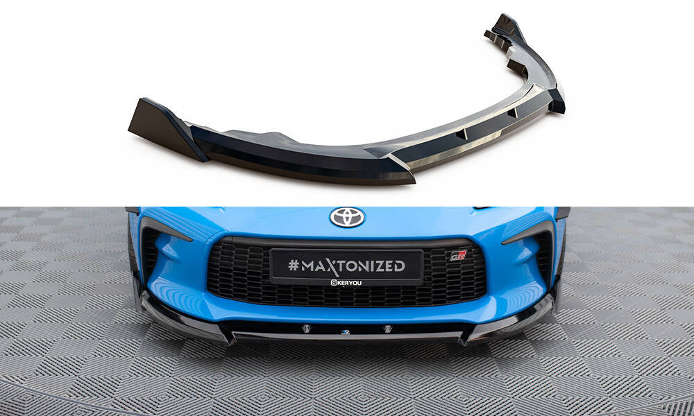 Front Ansatz V.3 für Toyota GR86 Mk1 schwarz Hochglanz