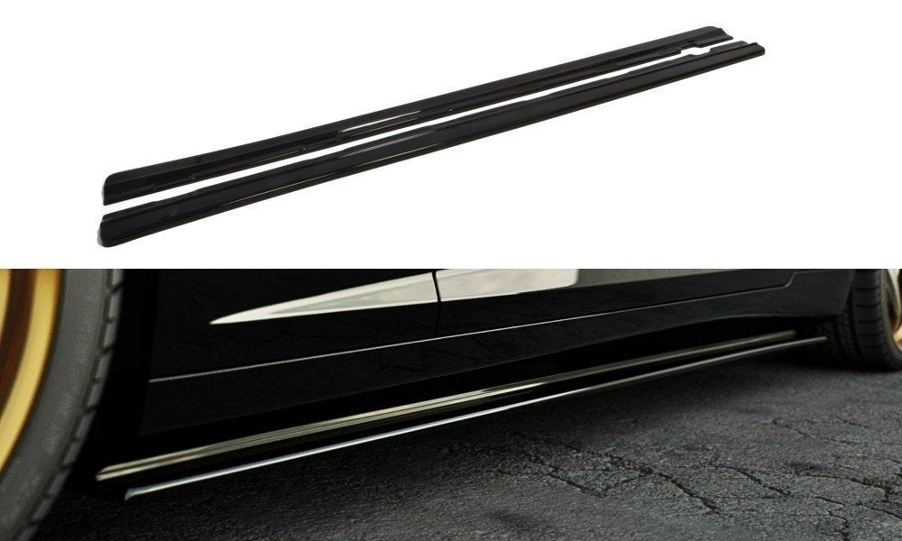 Seitenschweller Ansatz für CHEVROLET CAMARO V SS - US, EU VERSION (vor Facelift) Carbon Look