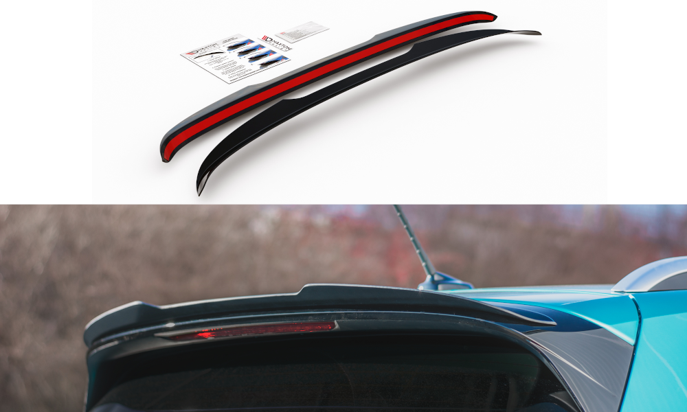 Spoiler CAP für VW T-Cross schwarz Hochglanz