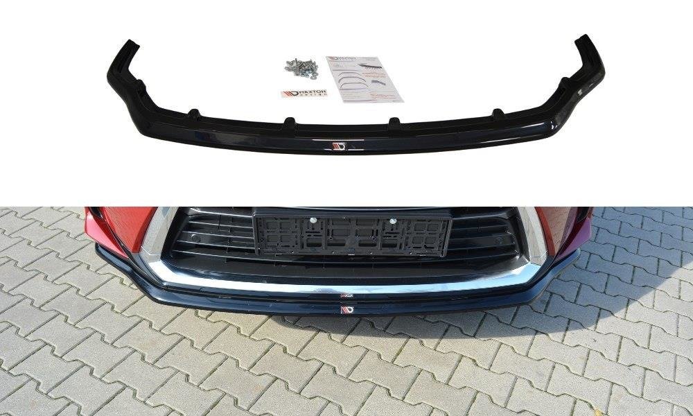 Front Ansatz V.1 für Lexus RX Mk4 schwarz Hochglanz
