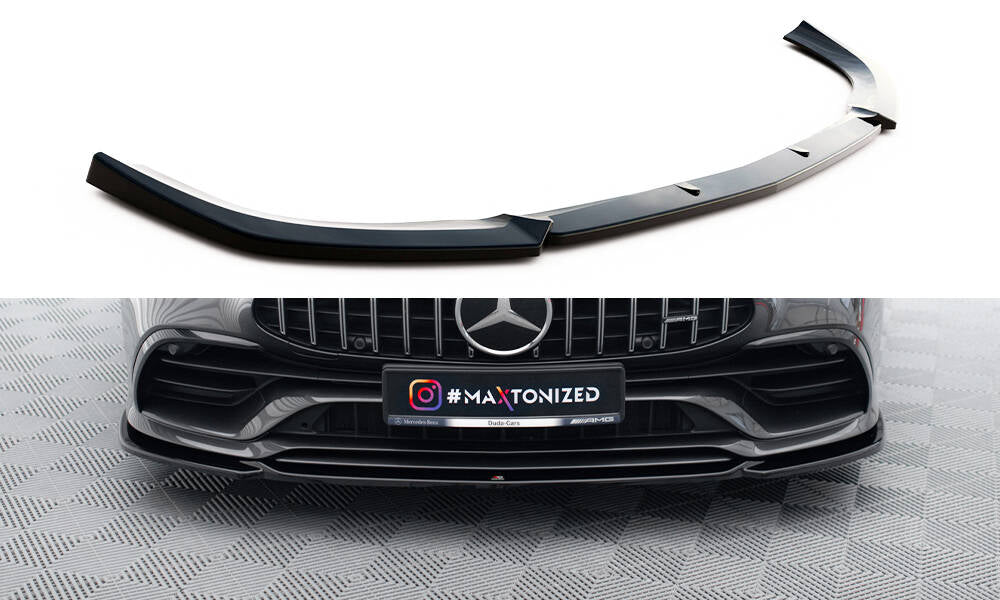 Front Ansatz V.2 für Mercedes-AMG GT 53 4-Door Coupe schwarz Hochglanz
