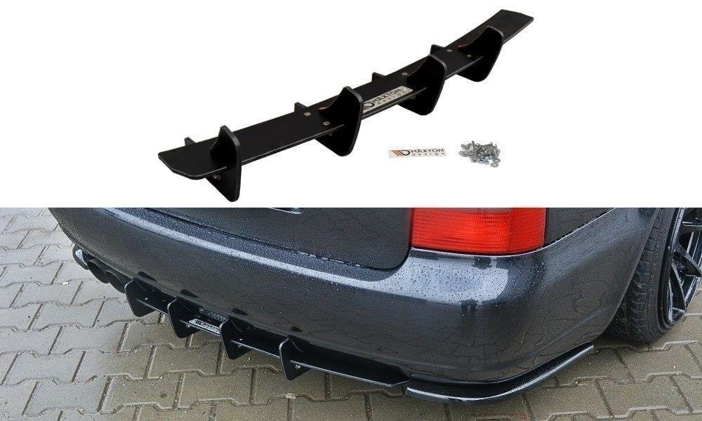 Diffusor Heck Ansatz für Heckschürze für AUDI S4 B5 Avant