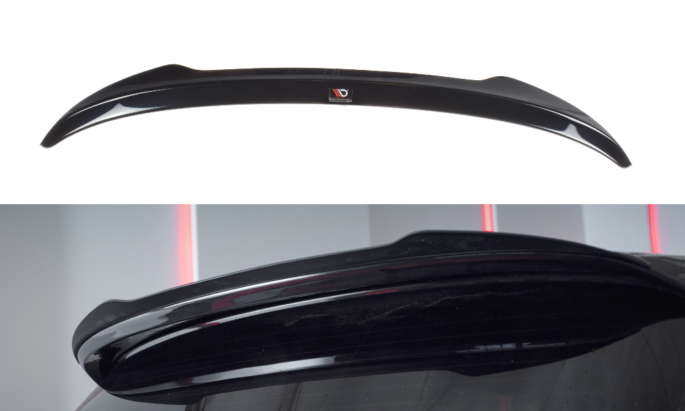 Spoiler CAP für BMW 1er E81/ E87 FACELIFT (AERO SPOILER) schwarz Hochglanz