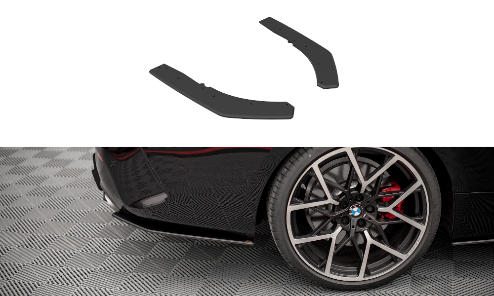 Street Pro Heck Ansatz Flaps Diffusor für BMW 4er M-Paket G22 / G23 / G22 Facelift / G23 Facelift