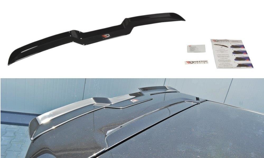 Spoiler CAP für Abarth Punto Evo schwarz Hochglanz