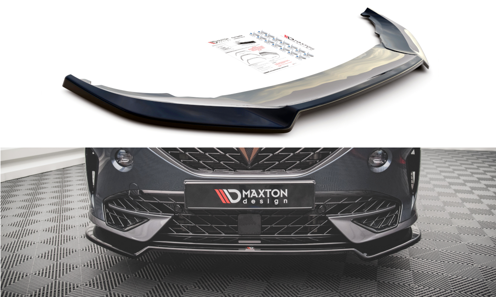 Front Ansatz V.3 für Cupra Formentor schwarz Hochglanz