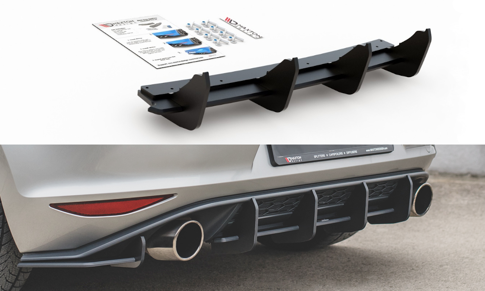 Street Pro Heckschürze V.1 für VW Golf 7 GTI