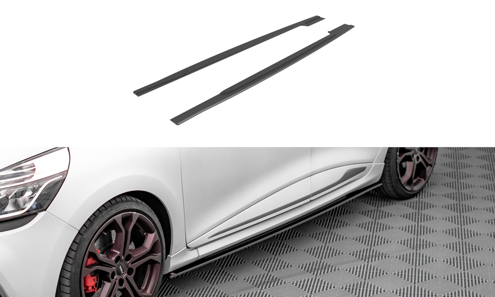 Street Pro Seitenschweller Ansatz für Renault Clio RS Mk4