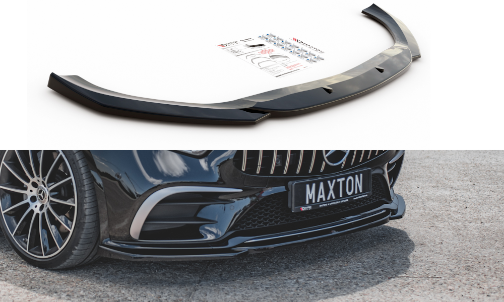 Front Ansatz V.1 für Mercedes-AMG CLS 53 C257 schwarz Hochglanz