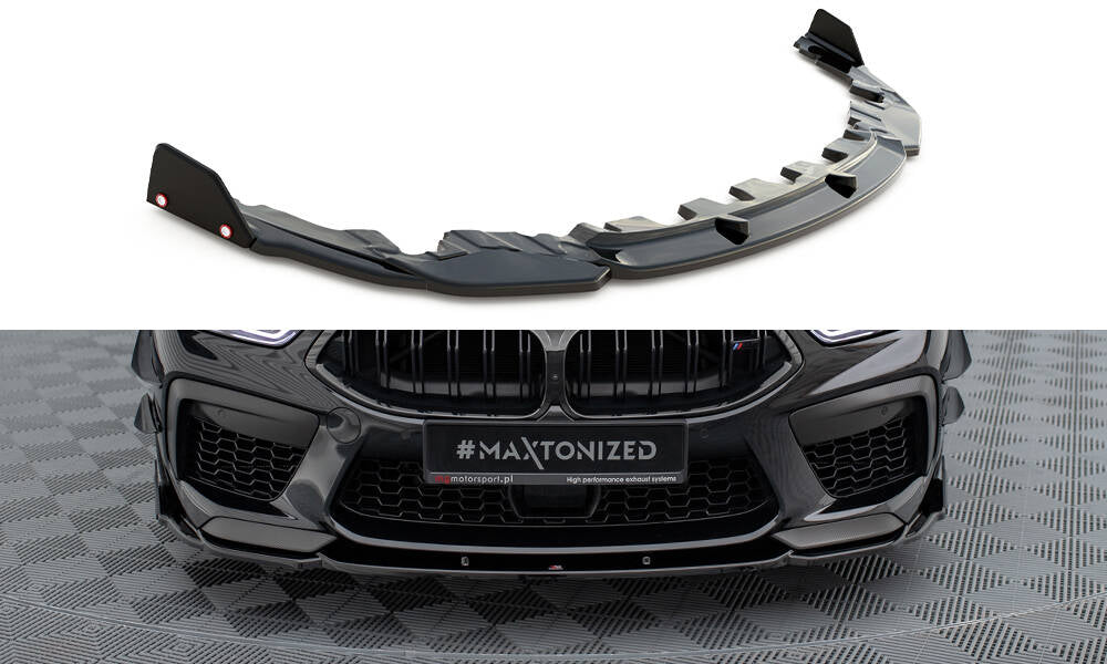 Front Ansatz V.1 + Flaps für BMW M8 Gran Coupe F93 / Coupe F92