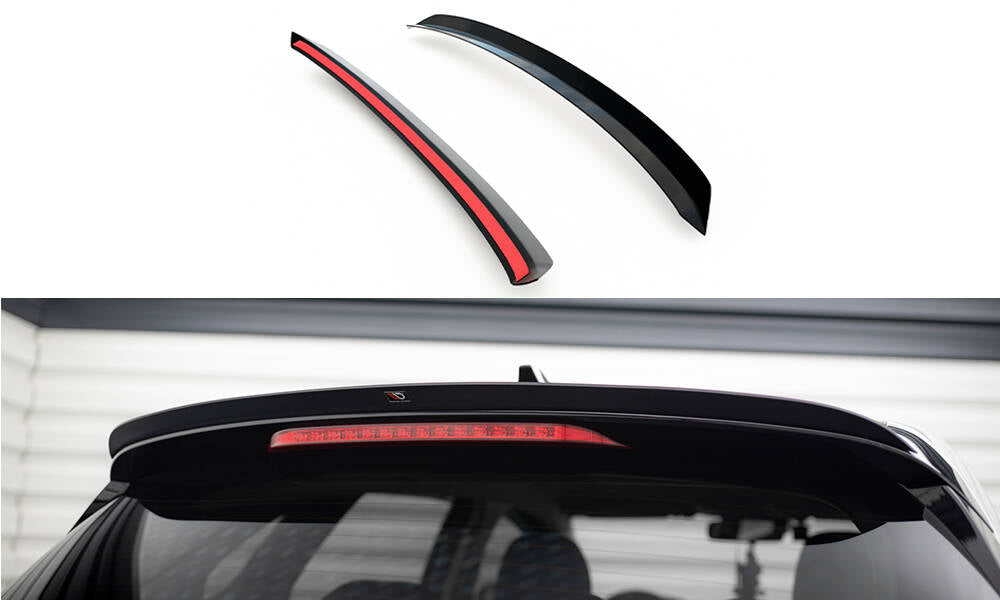 Spoiler CAP für HYUNDAI I30 MK3 HATCHBACK schwarz Hochglanz