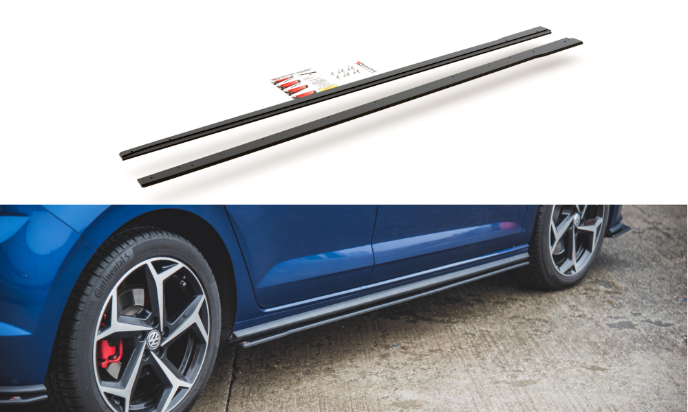 Street Pro Seitenschweller Ansatz für VW Polo GTI Mk6