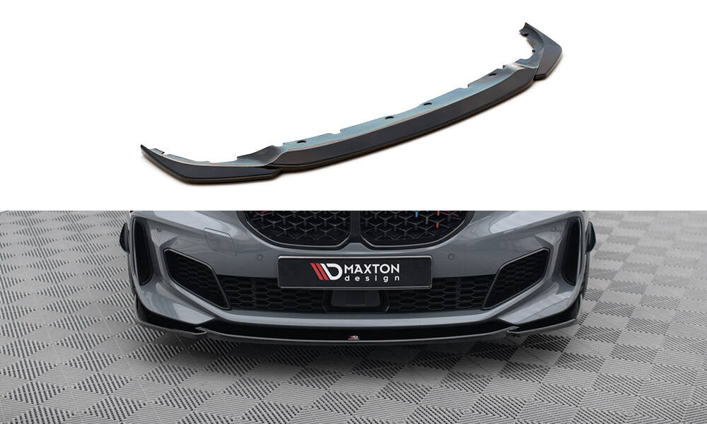 Front Ansatz V.3 für BMW 1er M-Paket/ M135i / 128ti F40 schwarz Hochglanz
