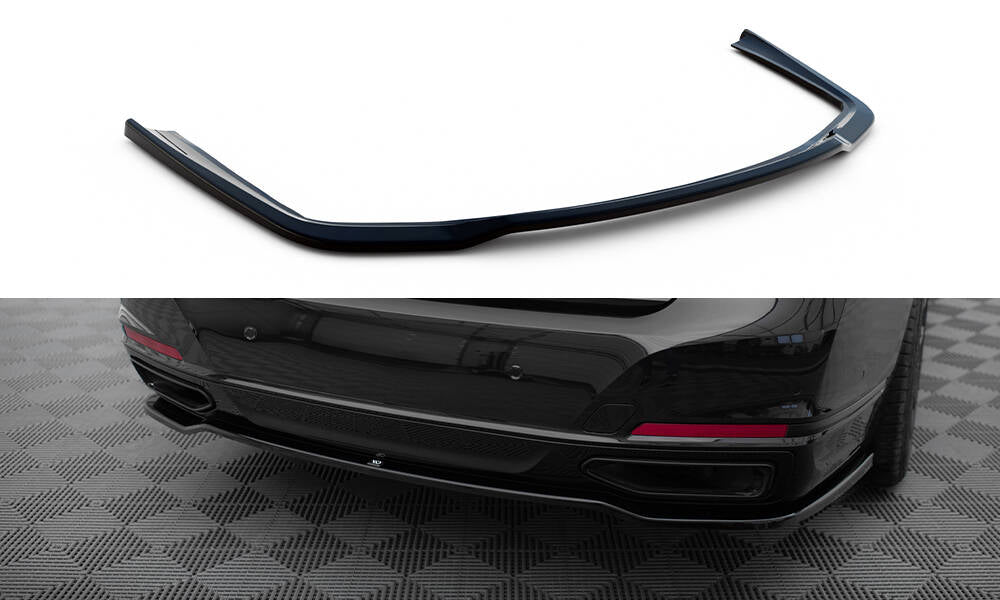 Heckansatz BMW 7 G11 / G12 Facelift schwarz Hochglanz