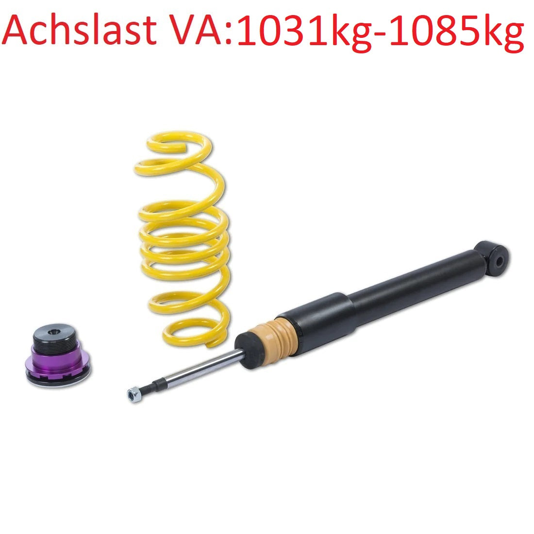 KW Gewindefahrwerk INOX V1 BMW G42 / G20 ohne Xdrive ohne DDC