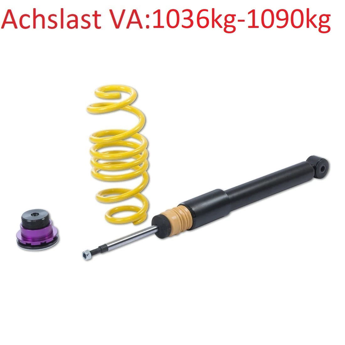 KW Gewindefahrwerk INOX V3 für Golf 8 / Leon 4 / A3 8Y mit DDC