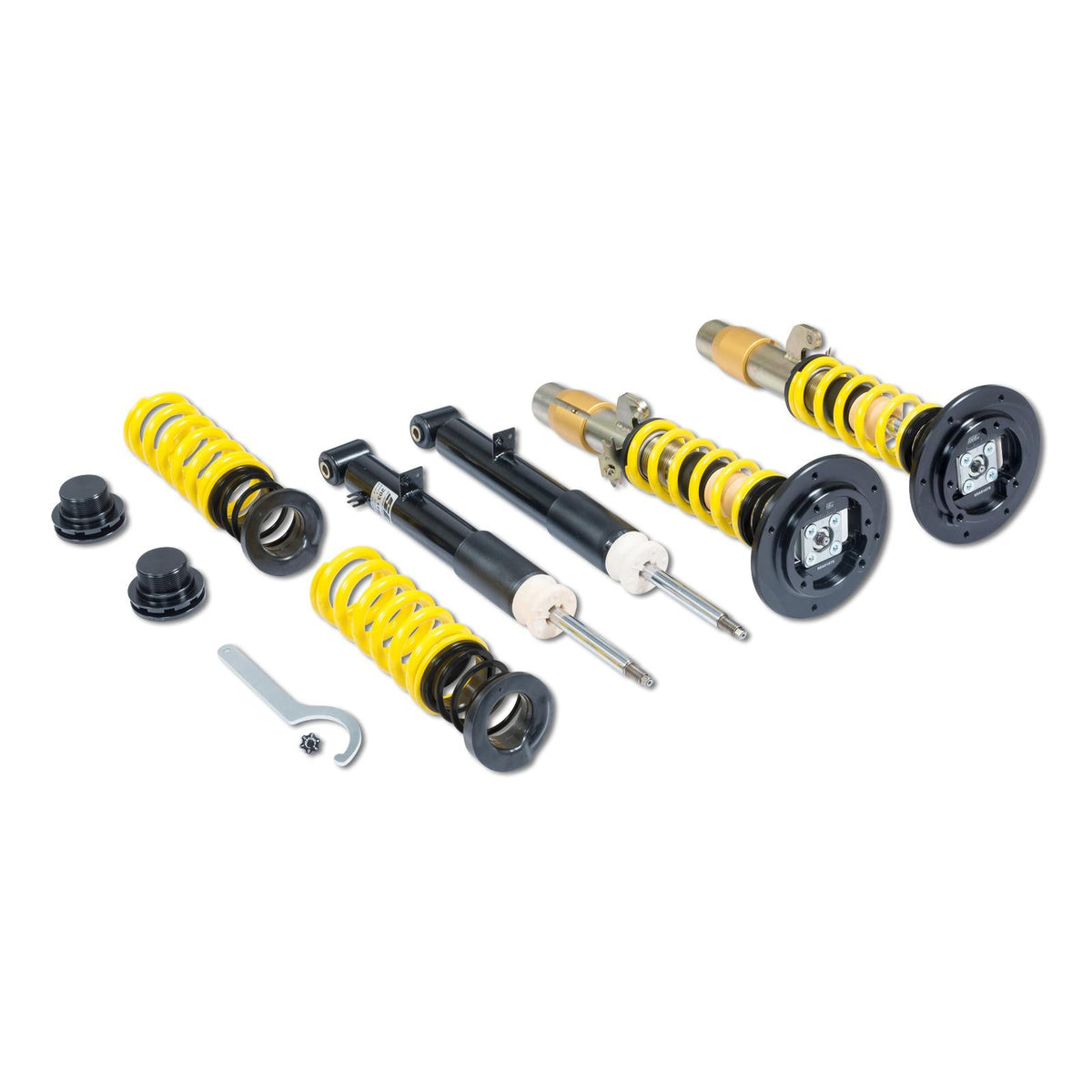 ST XTA Gewindefahrwerk Stahl verzinkt (härteverstellbar mit Stützlager) Ø55mm 18280828 - gepfeffert.com
