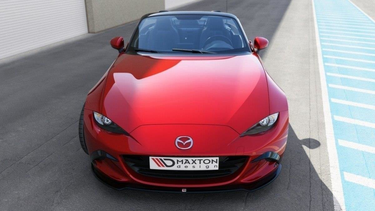 Front Ansatz V.2 für Mazda MX-5 ND (Mk4) schwarz Hochglanz