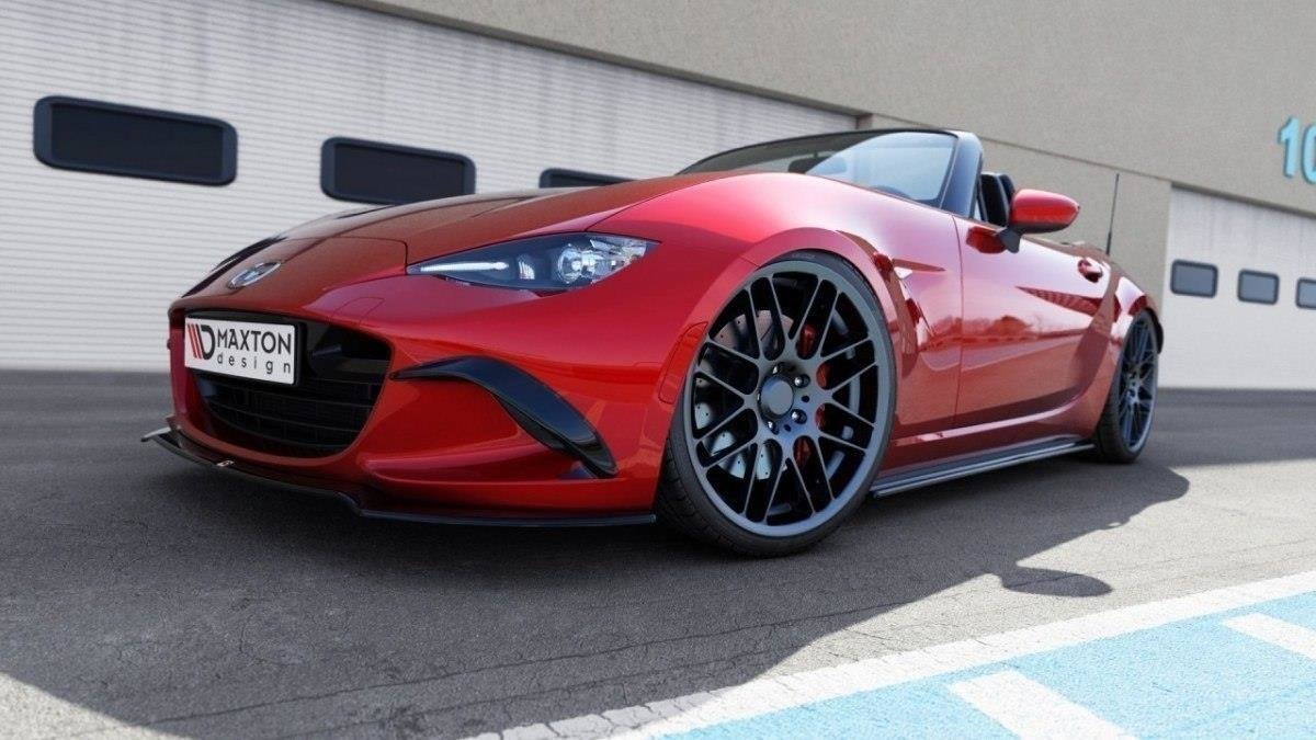 Front Ansatz V.2 für Mazda MX-5 ND (Mk4) schwarz Hochglanz
