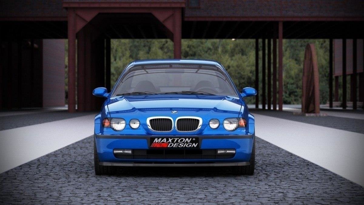 Front Ansatz für BMW 3er E46 COMPACT schwarz Hochglanz