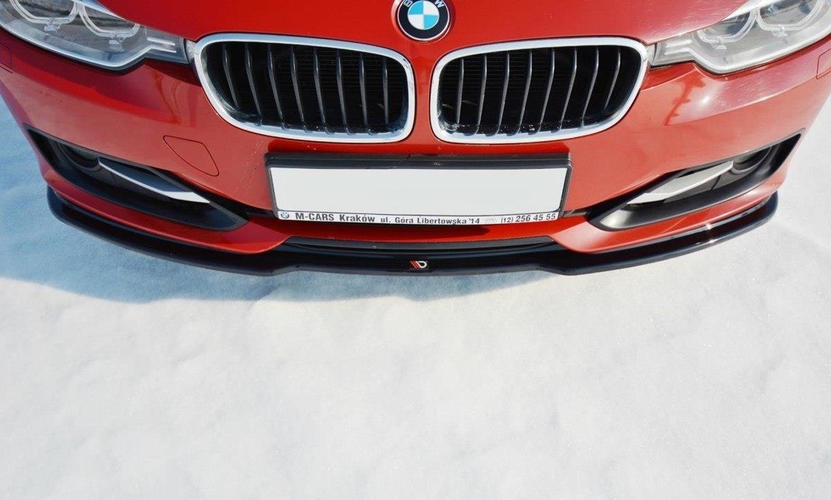 Front Ansatz V.1 für BMW 3er F30 schwarz Hochglanz