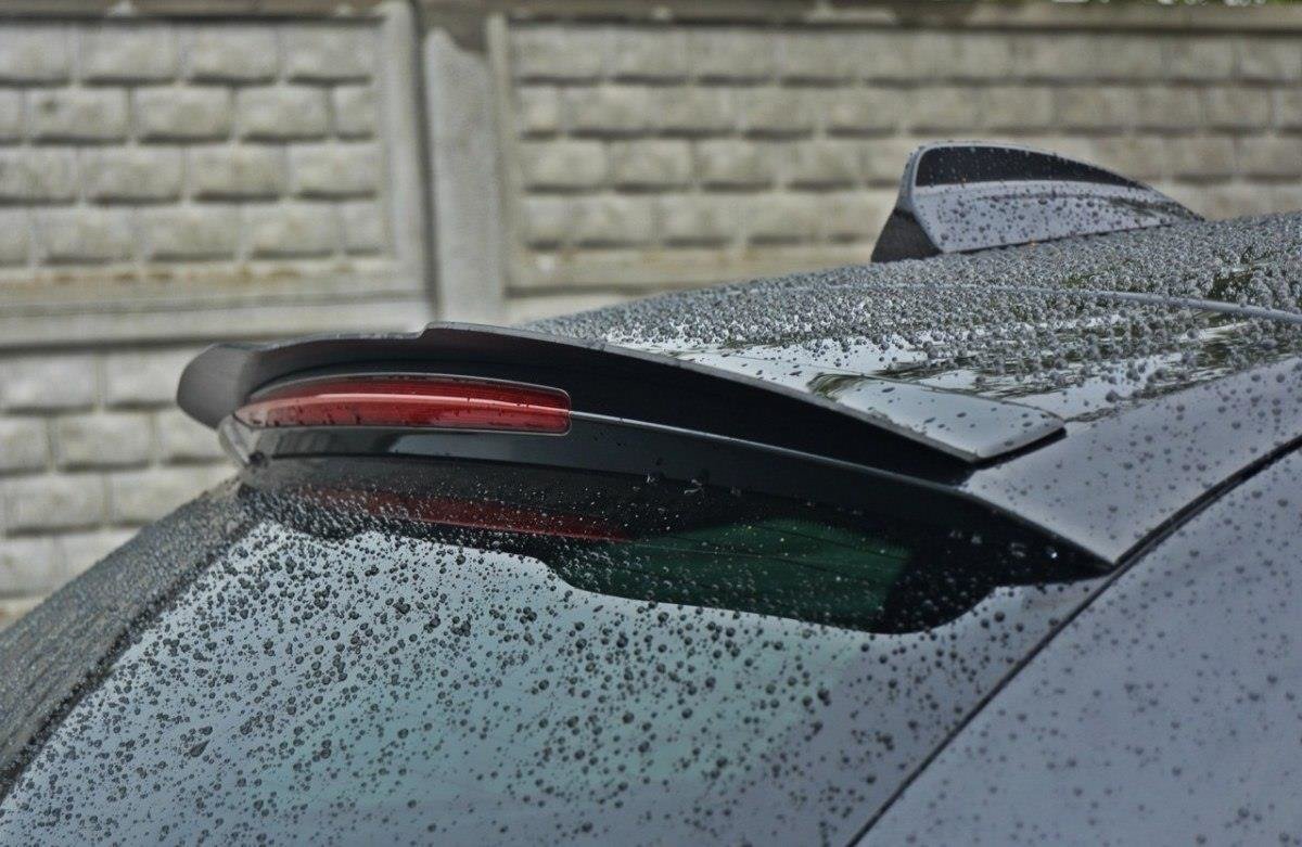 Spoiler CAP für BMW 5er F11 schwarz Hochglanz