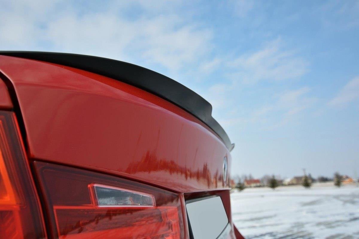 Spoiler CAP für BMW 3er F30 schwarz Hochglanz