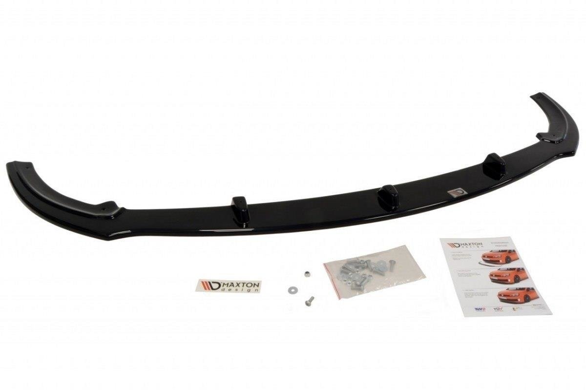 Front Ansatz V.1 für Ford Focus ST Mk2 schwarz Hochglanz