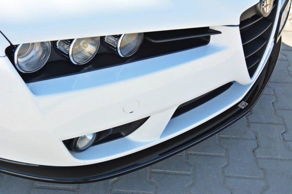 Front Ansatz für Alfa Romeo Brera schwarz Hochglanz