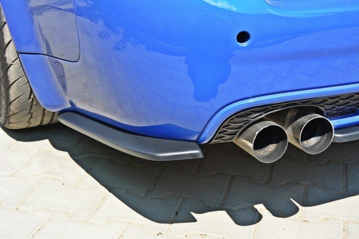 Heck Ansatz Flaps Diffusor für AUDI RS6 C5 AVANT schwarz Hochglanz