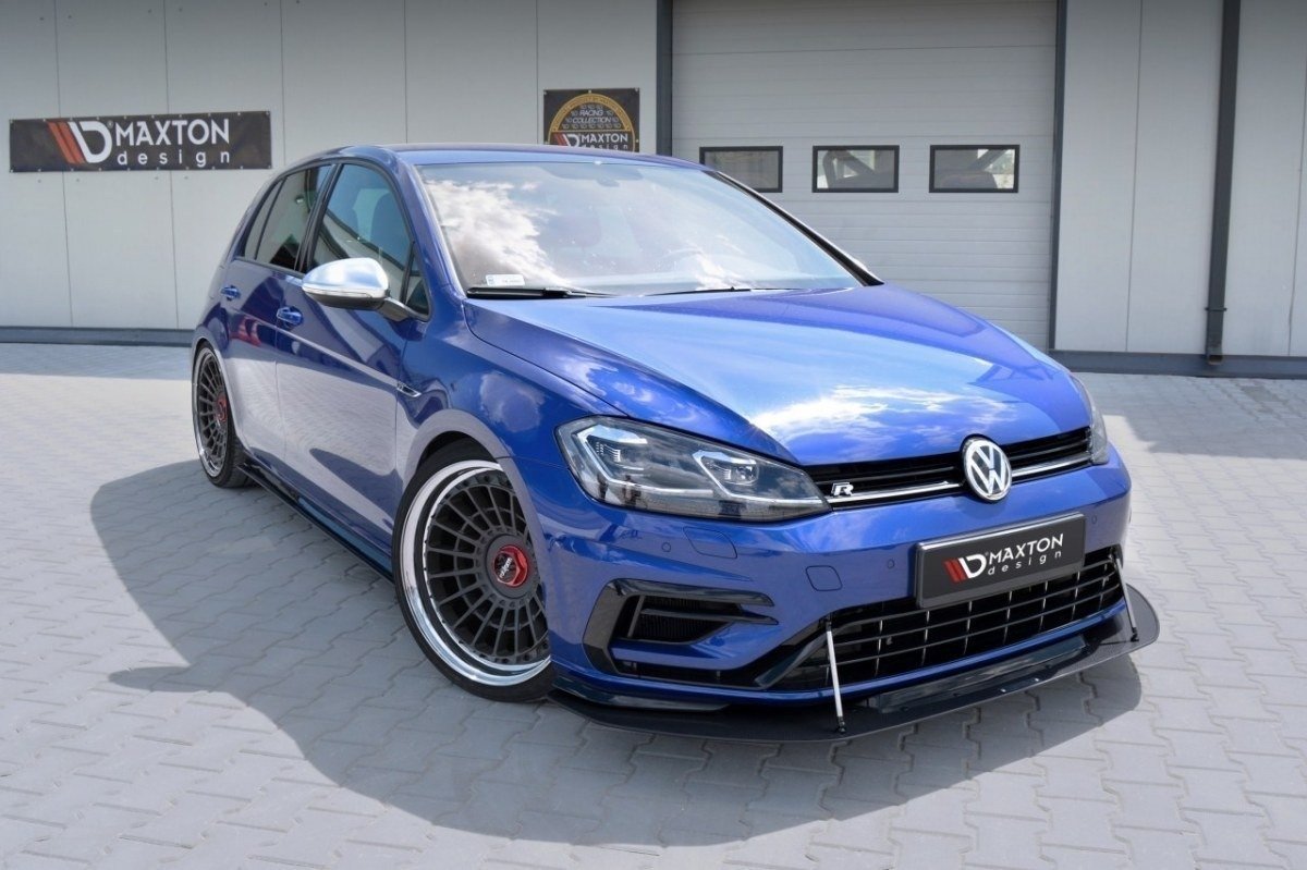 VW GOLF 7 R Facelift - HYBRID Racing Front Ansatz passend für Carbon Look