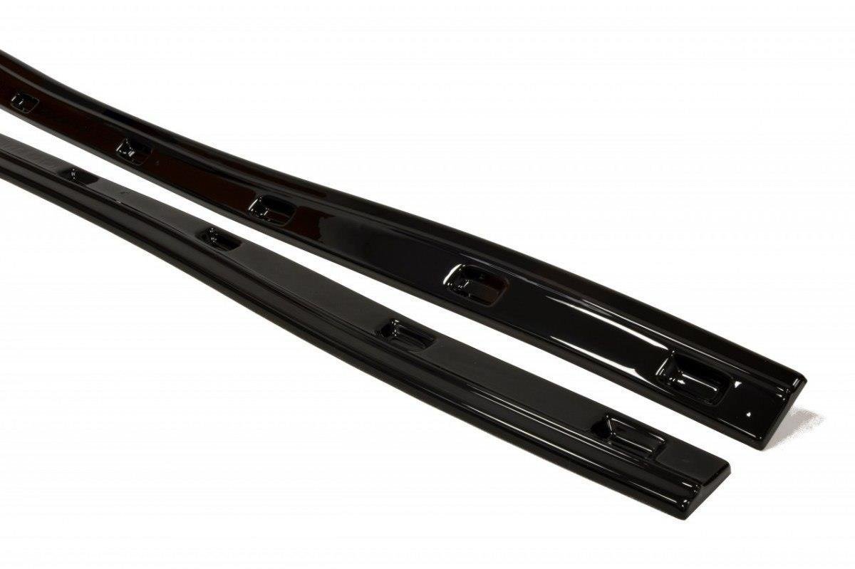 Seitenschweller Ansatz für HONDA CIVIC VIII TYPE S/R schwarz Hochglanz