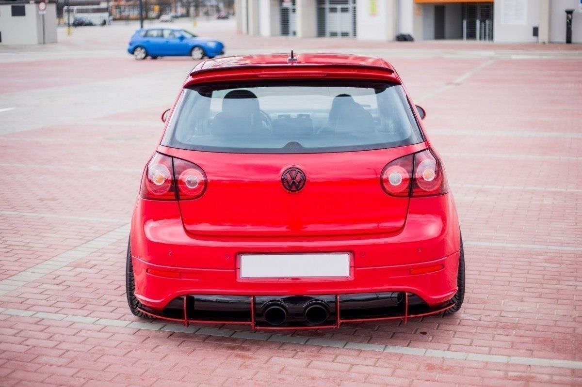 VW GOLF 5 R32 Diffusor Heck Ansatz für Heckschürze für