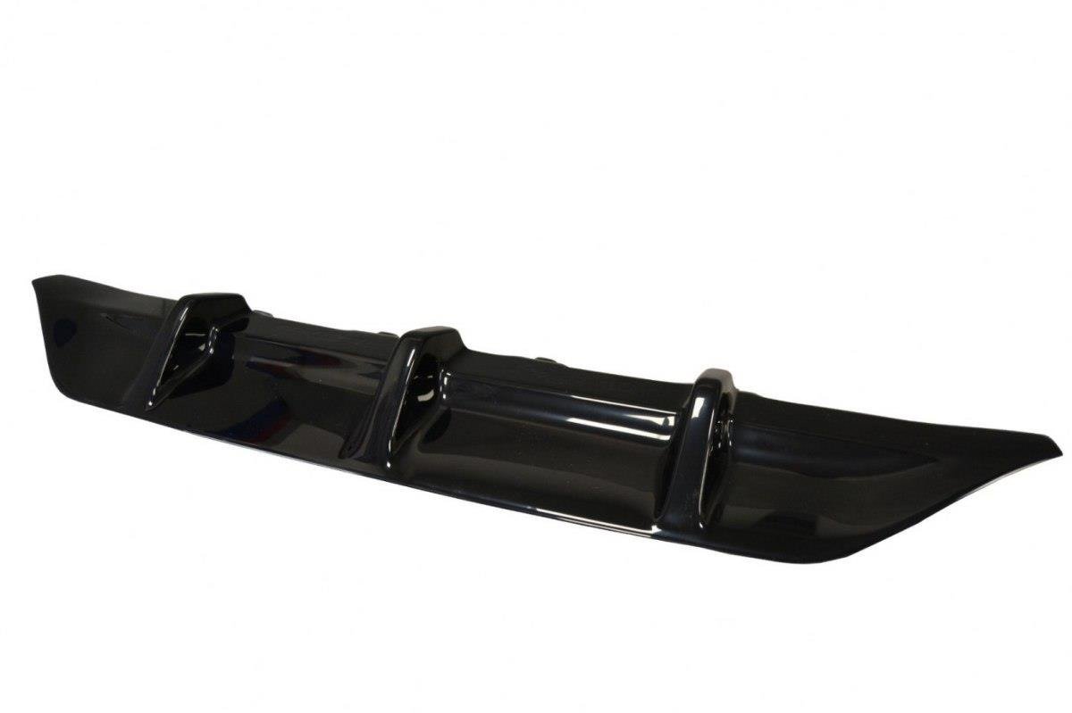 Diffusor Heck Ansatz für Lexus GS Mk4 Facelift T schwarz Hochglanz