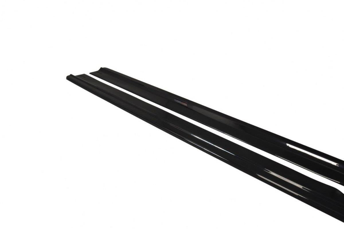 Seitenschweller Ansatz für Audi A8 D4 Carbon Look