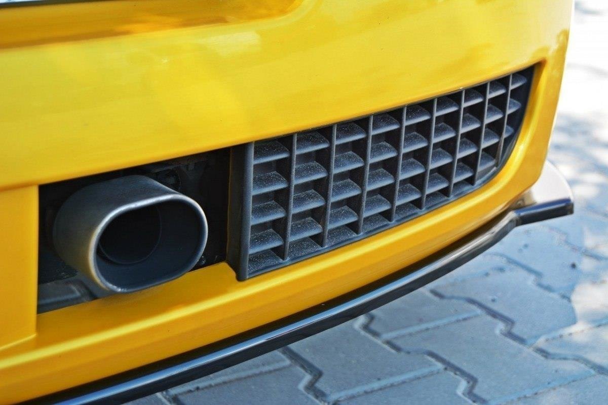Diffusor Heck Ansatz für RENAULT MEGANE II RS schwarz Hochglanz