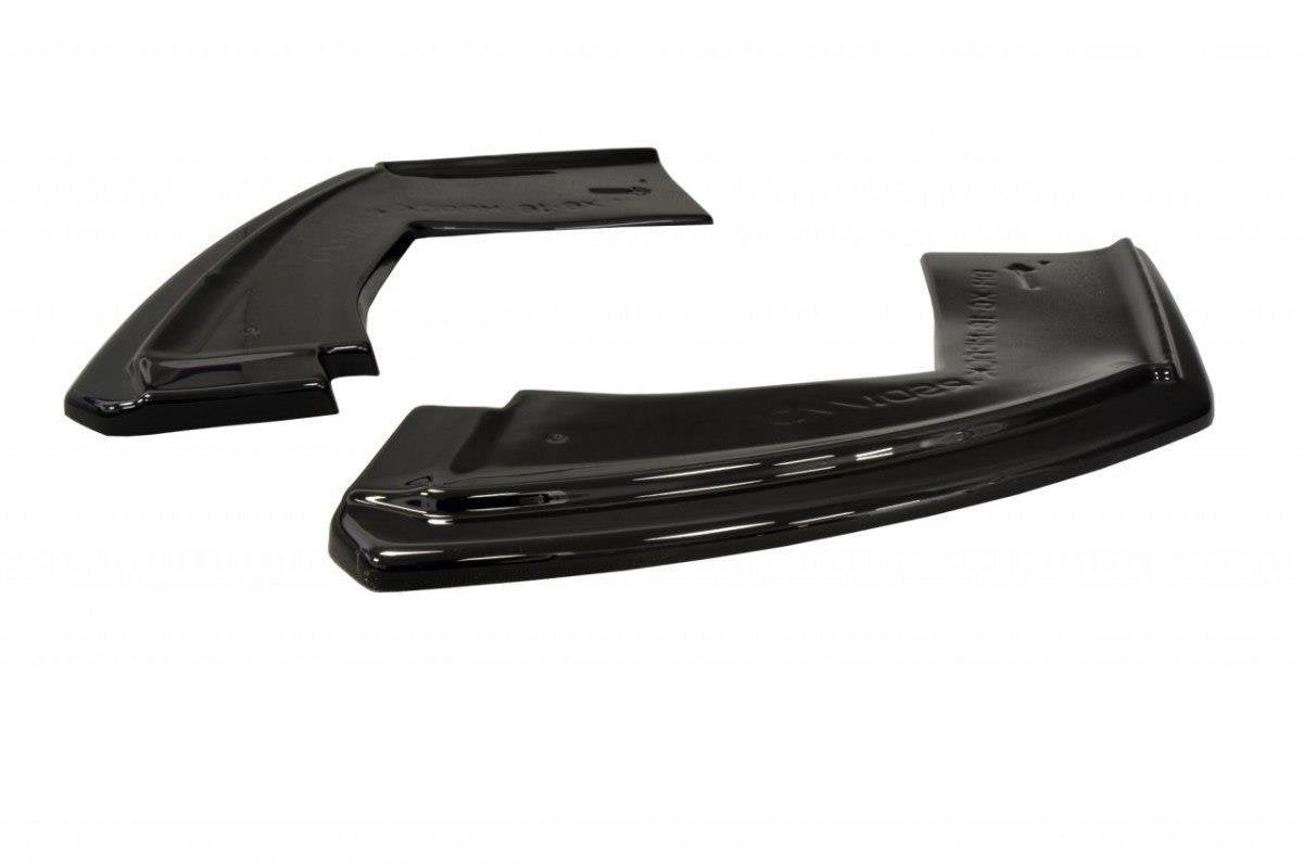 Heck Ansatz Flaps Diffusor für BMW X6 F16 M Paket schwarz matt