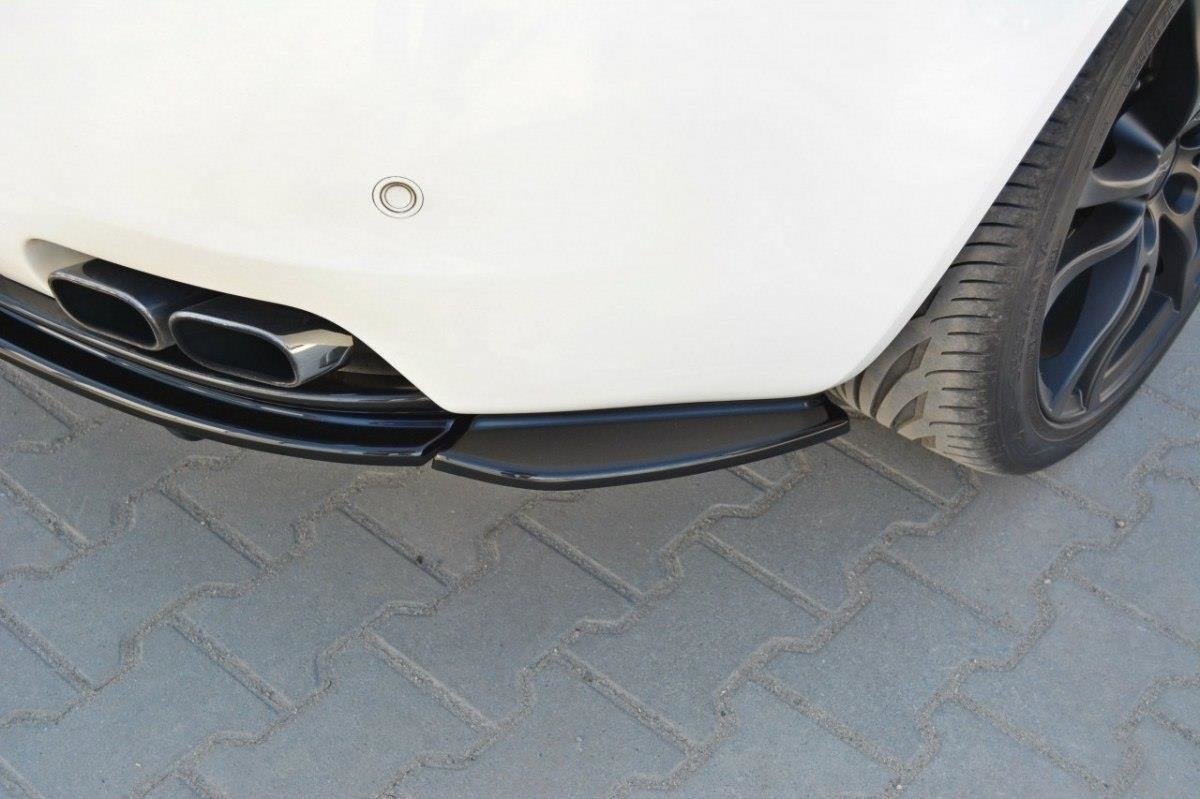 Heck Ansatz Flaps Diffusor für Alfa Romeo Brera schwarz matt