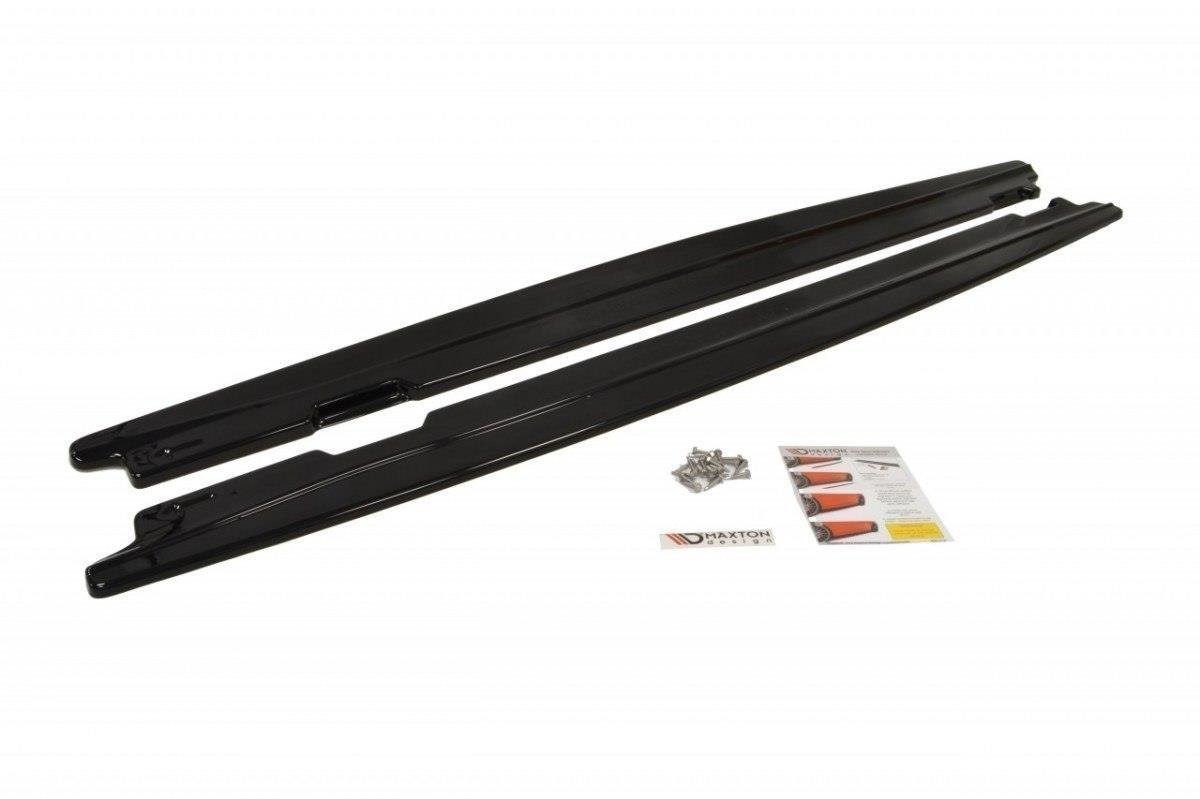 Seitenschweller Ansatz für BMW 5er E60/61 M Paket schwarz Hochglanz