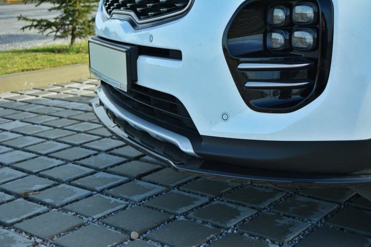 Front Ansatz für KIA SPORTAGE mk4 GT-Line schwarz matt
