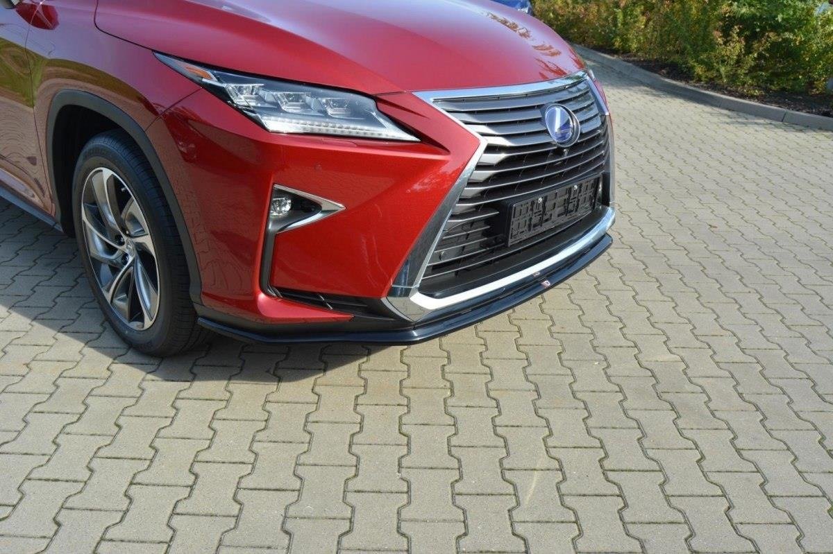 Front Ansatz V.1 für Lexus RX Mk4 schwarz Hochglanz
