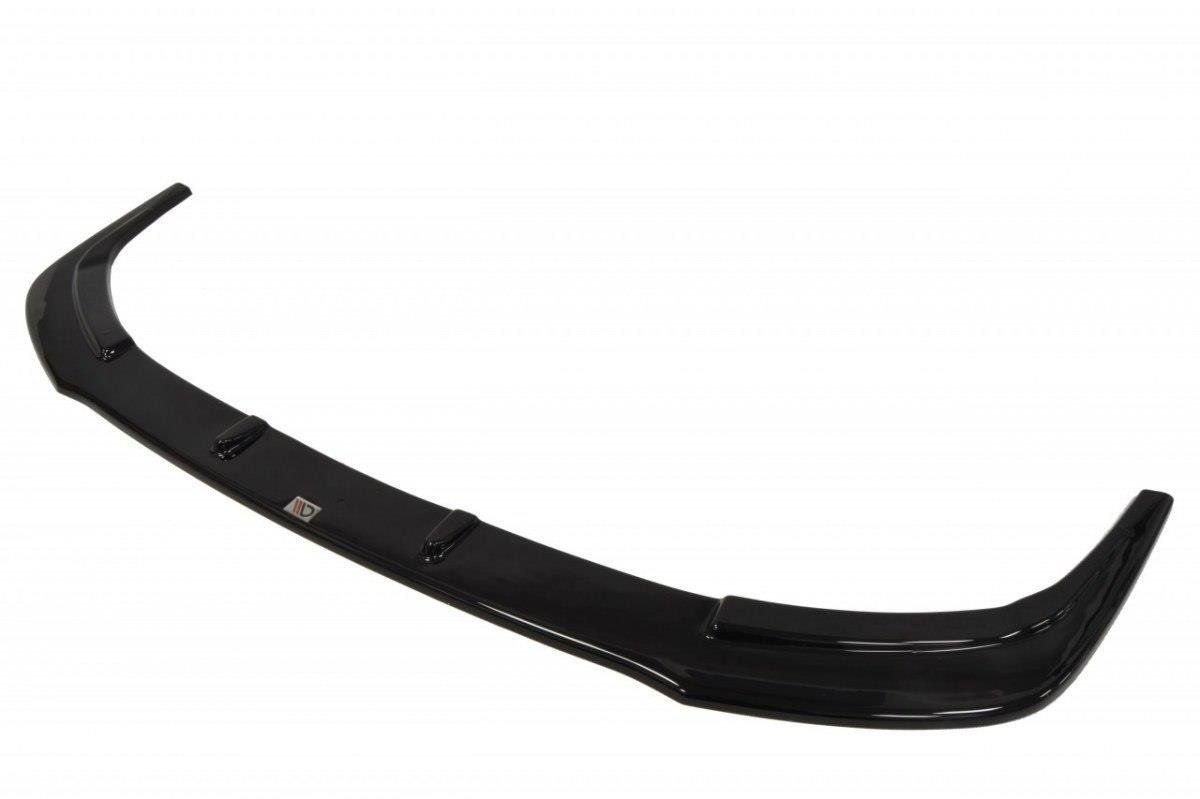Front Ansatz V.1 für Mitsubishi Lancer Evo X schwarz Hochglanz